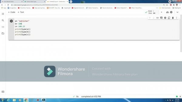 python data type string integer float and how to finf type and convert intger to float