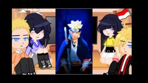 Uzumaki Family react to Boruto/Time Skip/ Two Blue Wortex/Angst/ MANGA SPOİLER/Part 1-?/