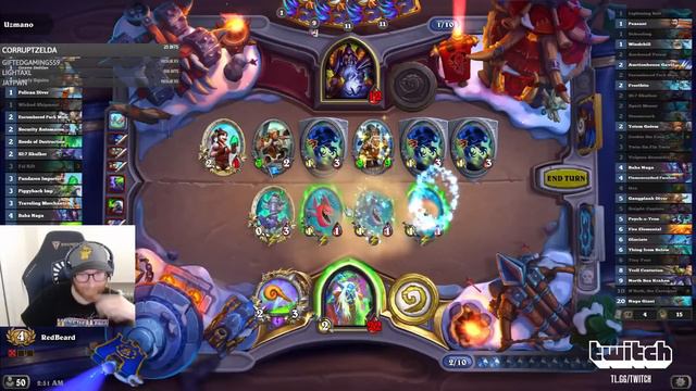 N'Zoth Shaman Full Arena Run | Voyage to the Sunken City | Hearthstone смотреть онлайн