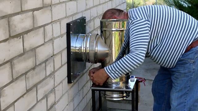 Монтаж дымохода FERRUM своими руками, часть 1 смотреть онлайн