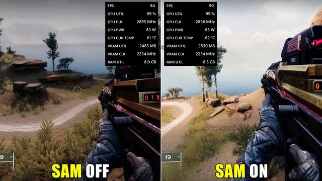 RX 6500XT - SAM ON vs OFF - Test in 10 Games смотреть онлайн
