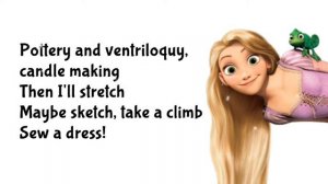 Mandy Moore - When Will My Life Begin | TANGLED (Lyrics Video) 🎤