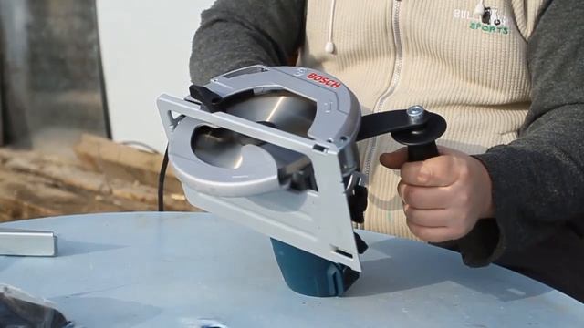 Обзор циркулярной пилы Bosch GKS 600. смотреть онлайн