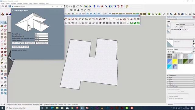 Sketchup 2021: how to generate a roof with the 1001bit pro tool смотреть онлайн