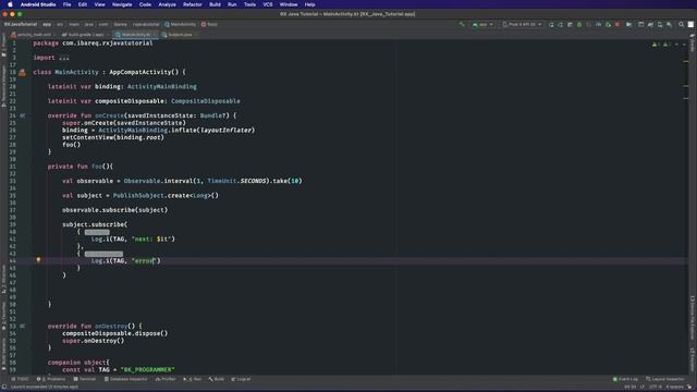 0174 RX Java PublishSubject смотреть онлайн