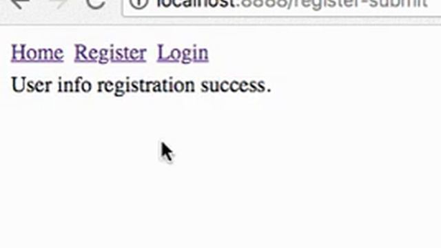 node js user registration and login example смотреть онлайн