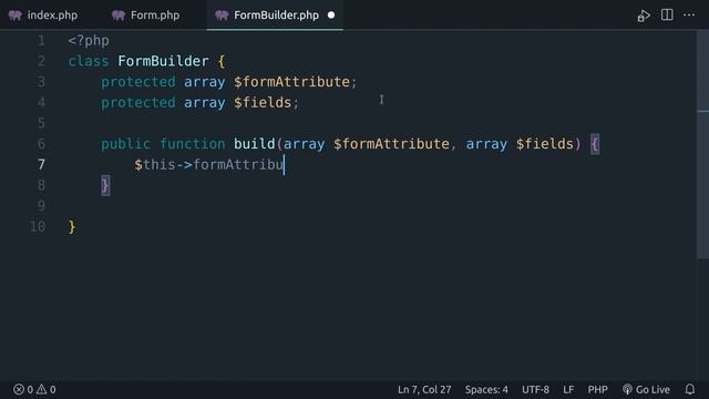Maestro PHP 8 - Creazione dinamica, gestione e validazione Form: Classe FormBuilder #57 смотреть онлайн