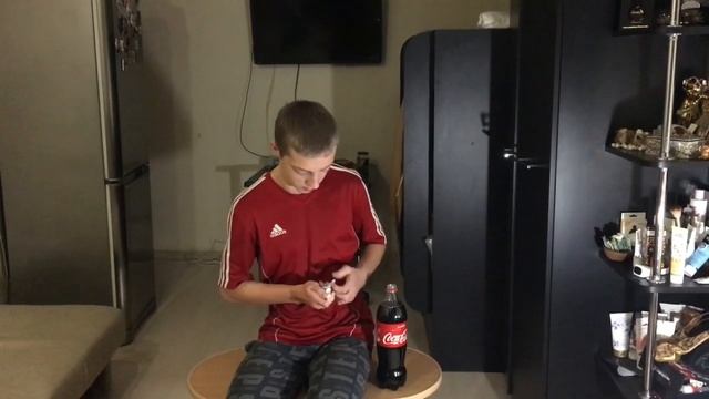 Кока-кола+ментос эксперимент смотреть онлайн