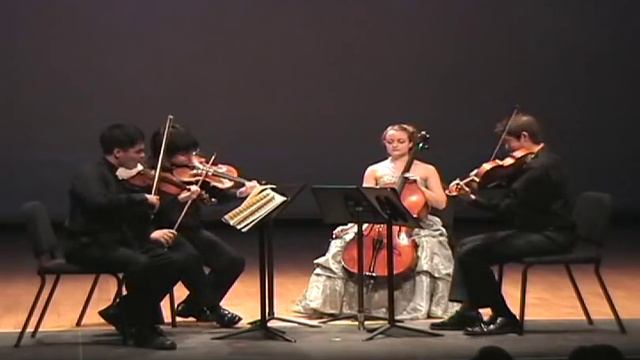 Mozart String Quartet In D Major, K. 575, Allegretto