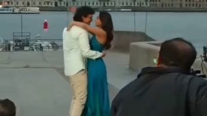 Митхун Чакраборти и Намаши Чакрабортив в Санкт-Петербуре.на съёмках нового фильма.