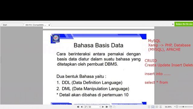 Sistem Basis Data Pert. 1 смотреть онлайн