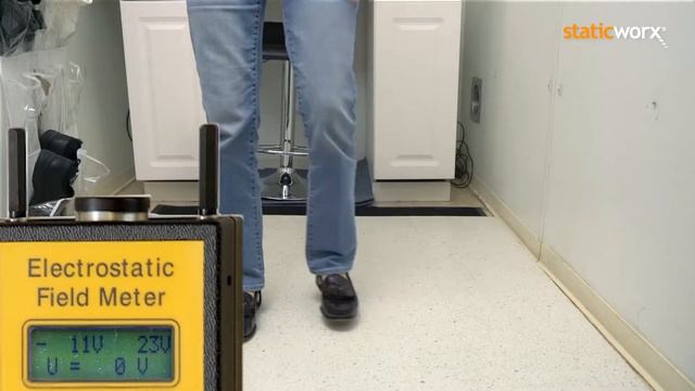 Static-Control Flooring And Walking Body Voltage
