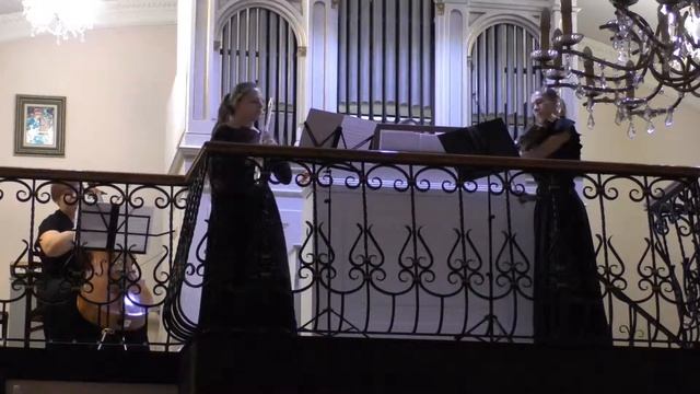 Ж. М. Леклер. Соната для флейты, альта, виолончели и органа ре мажор (в 4 частях) смотреть онлайн