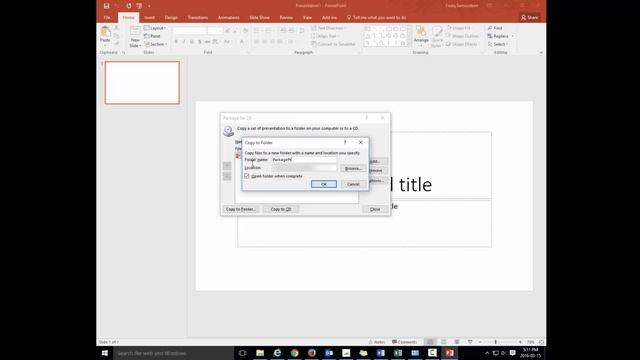 HOW-TO: Package a PowerPoint Presentation to a USB in PowerPoint 2019/2016/2013/2010/2007 смотреть онлайн