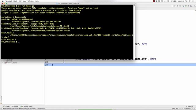 Golang templates hands on смотреть онлайн