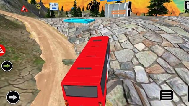 Offroad Heavy Load Coach Bus Driver Simulator 3D - Android Gameplay смотреть онлайн
