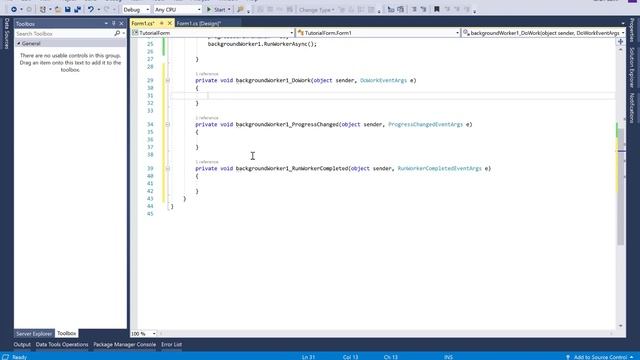 How to use BackgroundWorker in windows forms C# смотреть онлайн