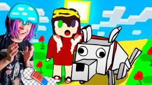 ПОЧЕМУ МОЙ ВОЛК СТАЛ НАРИСОВАННЫМ В МАЙНКРАФТ