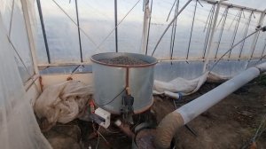 Мои печки для обогрева теплиц. Пеллетные печи для теплиц. Печь длительного горения.