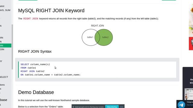 Работа с базой данных MySQL. Часть 3. Сложные запросы смотреть онлайн
