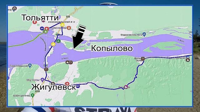 На велосипедах по Самарской Луке, август 2022г. смотреть онлайн
