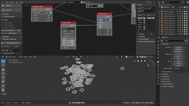 LIVENODING / First Look Animation Nodes in Blender 2.80 Beta смотреть онлайн