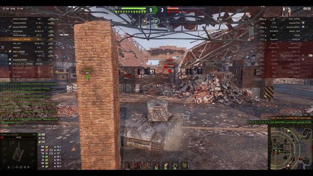 World of Tanks /прицел с ОЧКО мамонта на КВ2, иногда становится с мышиный глаз/ смотреть онлайн