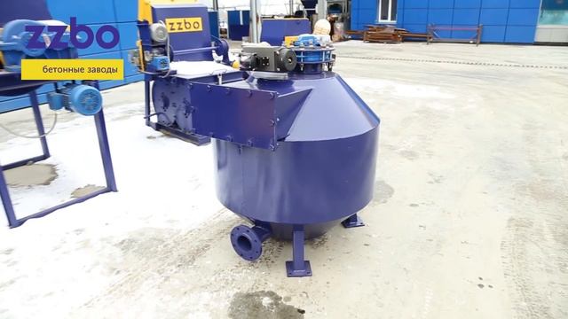 Пневмокамерный насос НПК-600 для перекачки цемента из силоса. От производителя ZZBO смотреть онлайн