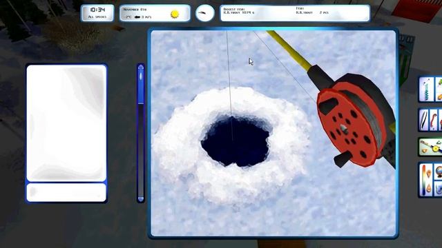 Ловля форели в игре ProPilkki2 смотреть онлайн