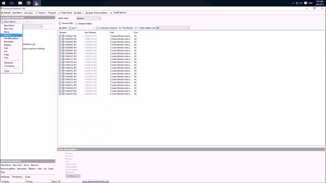 Advanced Renamer: how to batch rename multiple files at once смотреть онлайн
