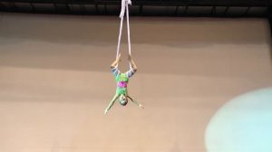 Воздушная гимнастика дети. Выступление. Украина, г. Днепр. Air gymnastics for children