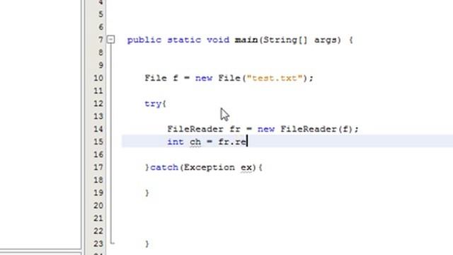Java Tutorial 17: Reading from Files in Java смотреть онлайн
