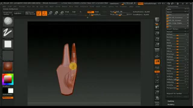 Zbrush как сделать кисть смотреть онлайн