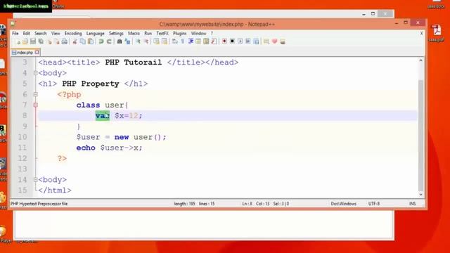 php lession (44-45),Php class properties, function,master php speak khmer смотреть онлайн
