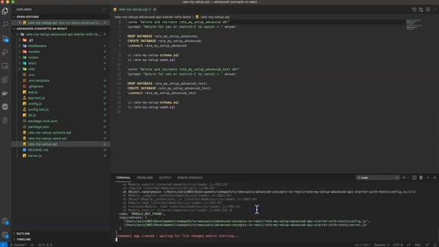 Advanced Concepts In React Part 1 - Project Setup смотреть онлайн