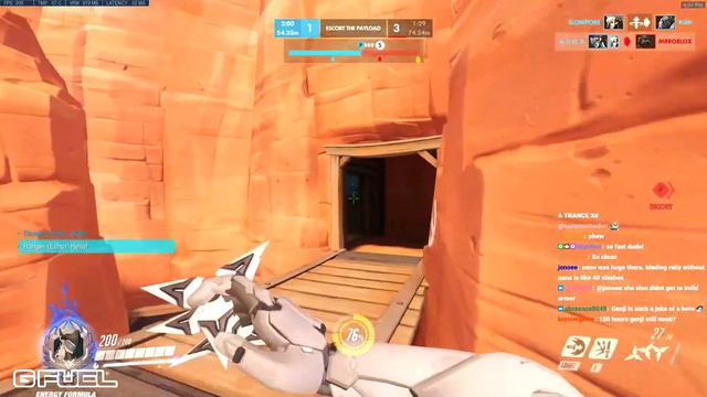 Necros Rage Genji - 48 elims! [ Overwatch Season 29 Top 500 ] смотреть онлайн