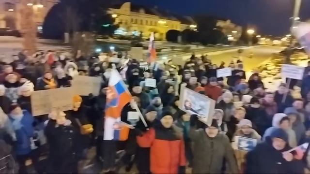Slovenský pochod za Mier v Prešove смотреть онлайн