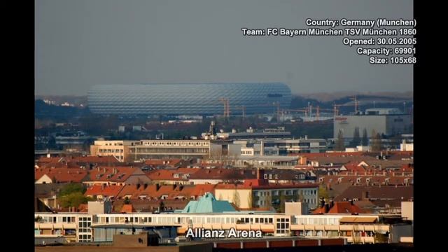 #312. Футбольный стадион Allianz Arena (Германия) смотреть онлайн