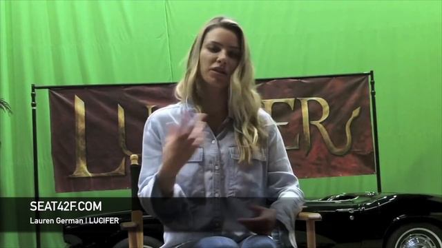 Lauren German LUCIFER Set Visit Interview