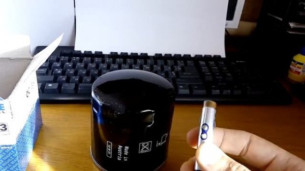 Как выбрать ОРИГИНАЛЬНЫЙ масляный фильтр MAHLE с помощью УФ брелка. Original oil filter MAHLE.