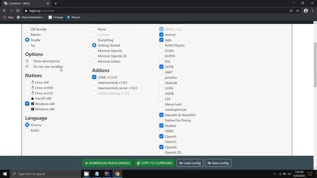 Create a LWJGL Project Using Gradle смотреть онлайн