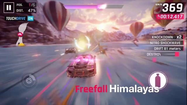 Asphalt 9: Freefall - Himalayas - Touchdrive Guide смотреть онлайн