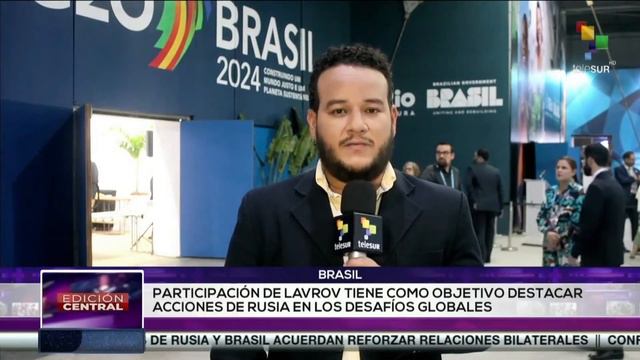 Serguéi Lavrov arribó a Brasil para participar en la reunión de cancilleres del G20 смотреть онлайн