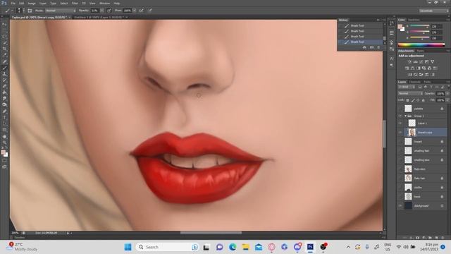 Taylor Swift Speed Painting | Watch until the end to see the result! смотреть онлайн