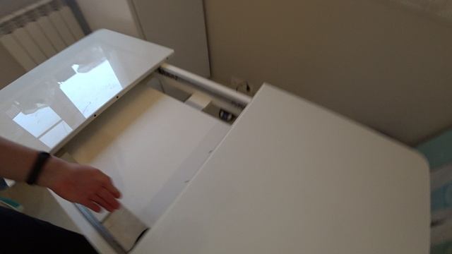 Стол обеденный Танго ПО со стеклом Домотека.MP4 смотреть онлайн