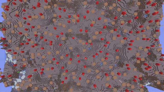 каким будет мир из 1 биома ГРИБЫ ??!! смотреть онлайн