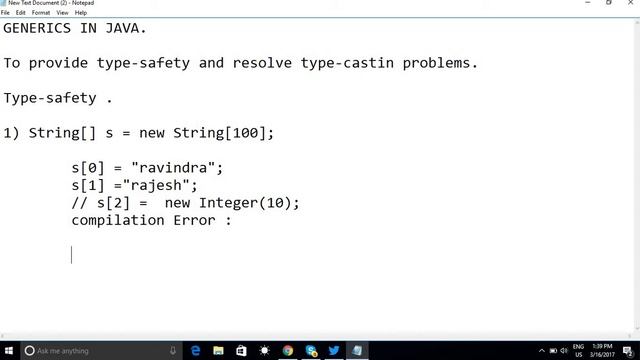 Generics In Java смотреть онлайн