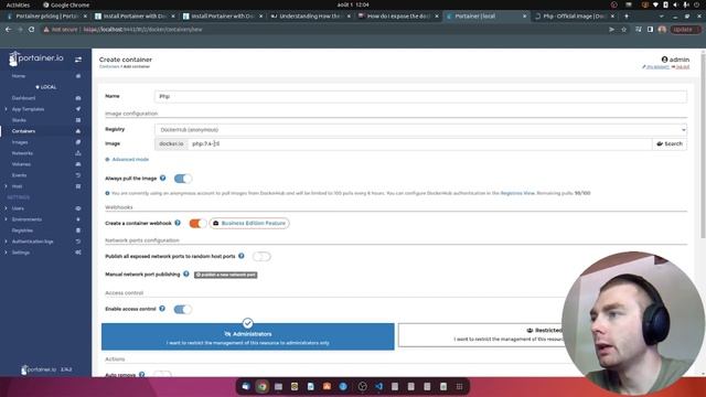 Outils: Portainer смотреть онлайн