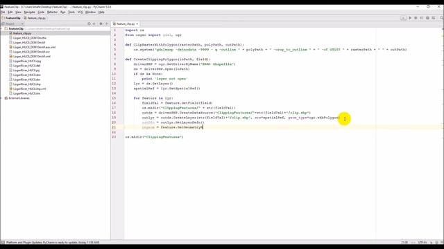 QGIS Python 05 Clip Raster with a Multi-feature Shapefile смотреть онлайн