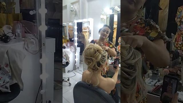 Ташкент?? Причёска макияж??? БАРОНЕСС Наргизахон. ? 13.07.2022. Второй день обучения. смотреть онлайн